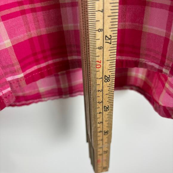 Ralph Lauren Denim & Supply Pink Plaid Shirt - Women's L - Picture 5 of 6